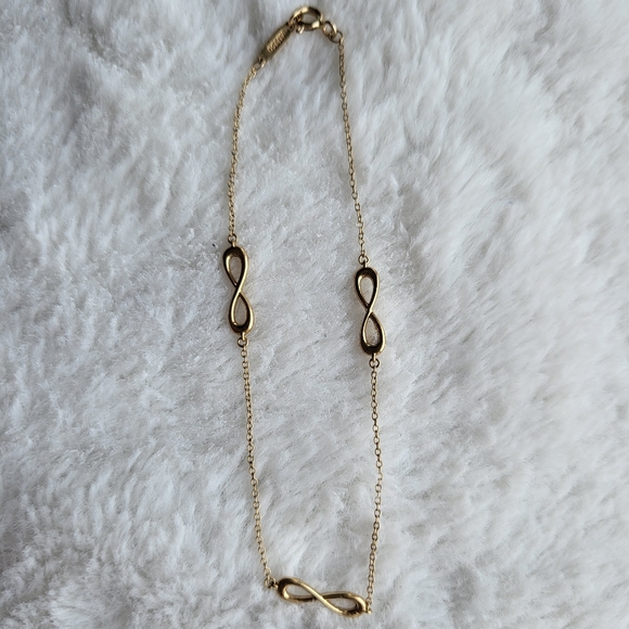 Tiffany and Co. Infinity Endless Bracelet 18K Yellow Gold Size: Large (8.5") - Picture 8 of 11